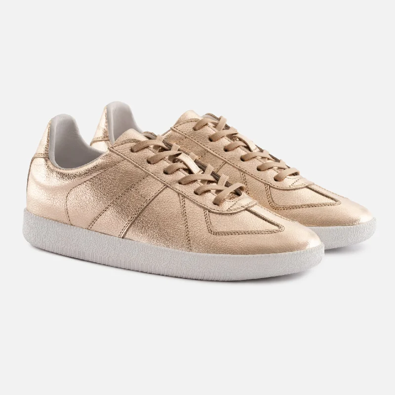 Morgen Trainers - Women's Metallic Leather