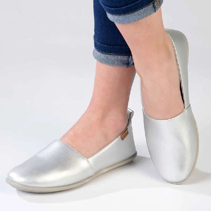 Pierre Cardin Ladies Riviera Slip On - Silver