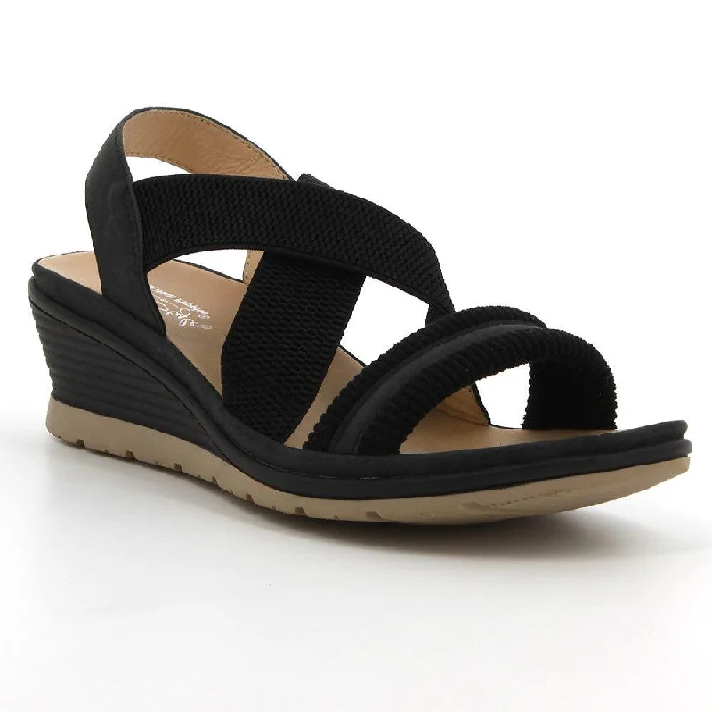 Soft Style Polina Wedge - Black